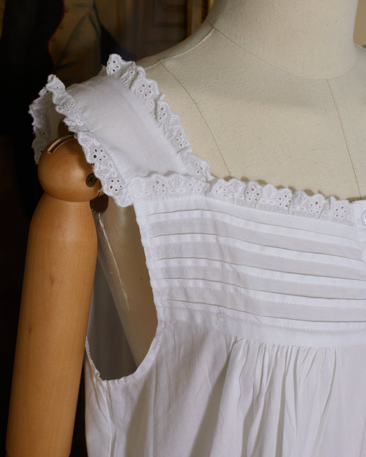 Button Front Night Dress