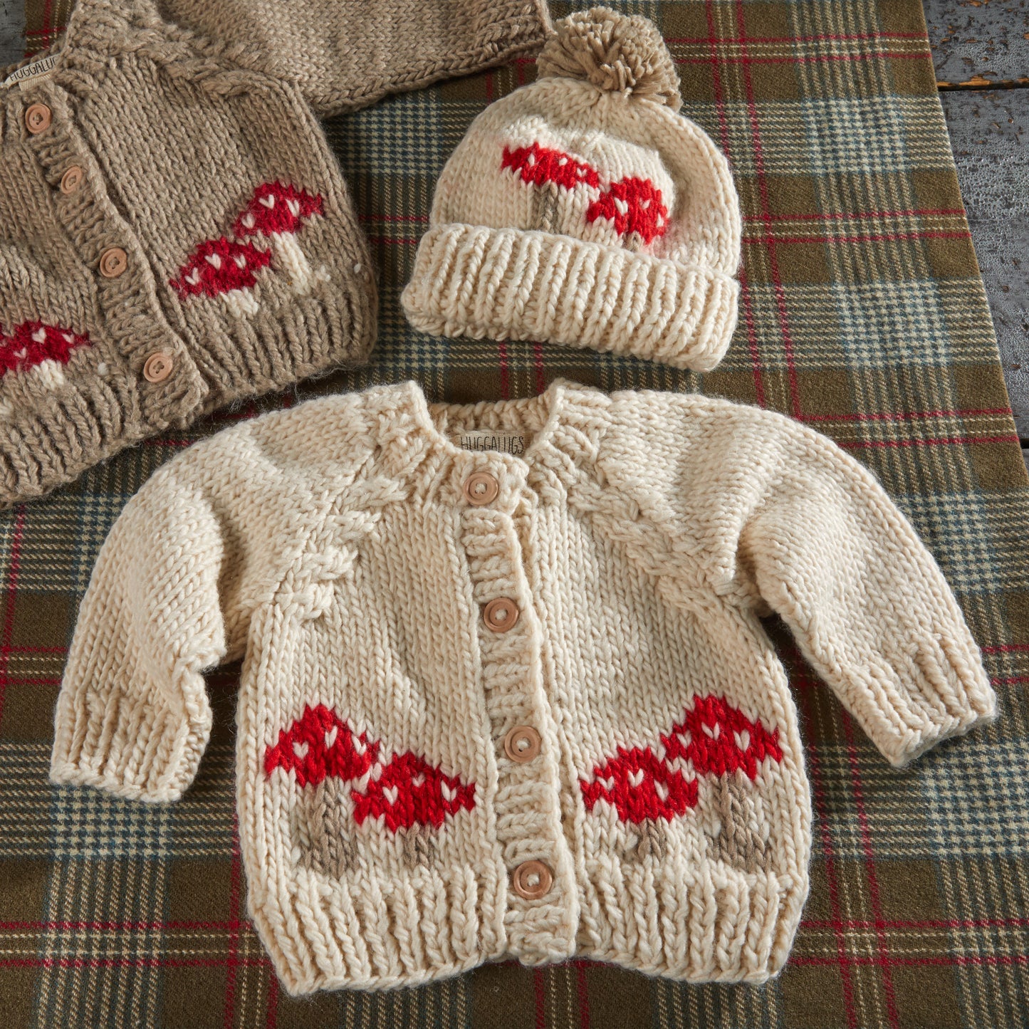 Mushroom Sweater & Beanie