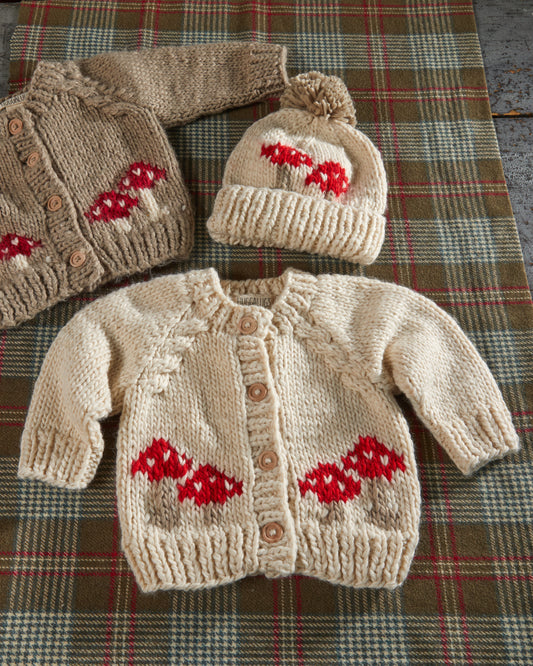 Mushroom Sweater & Beanie