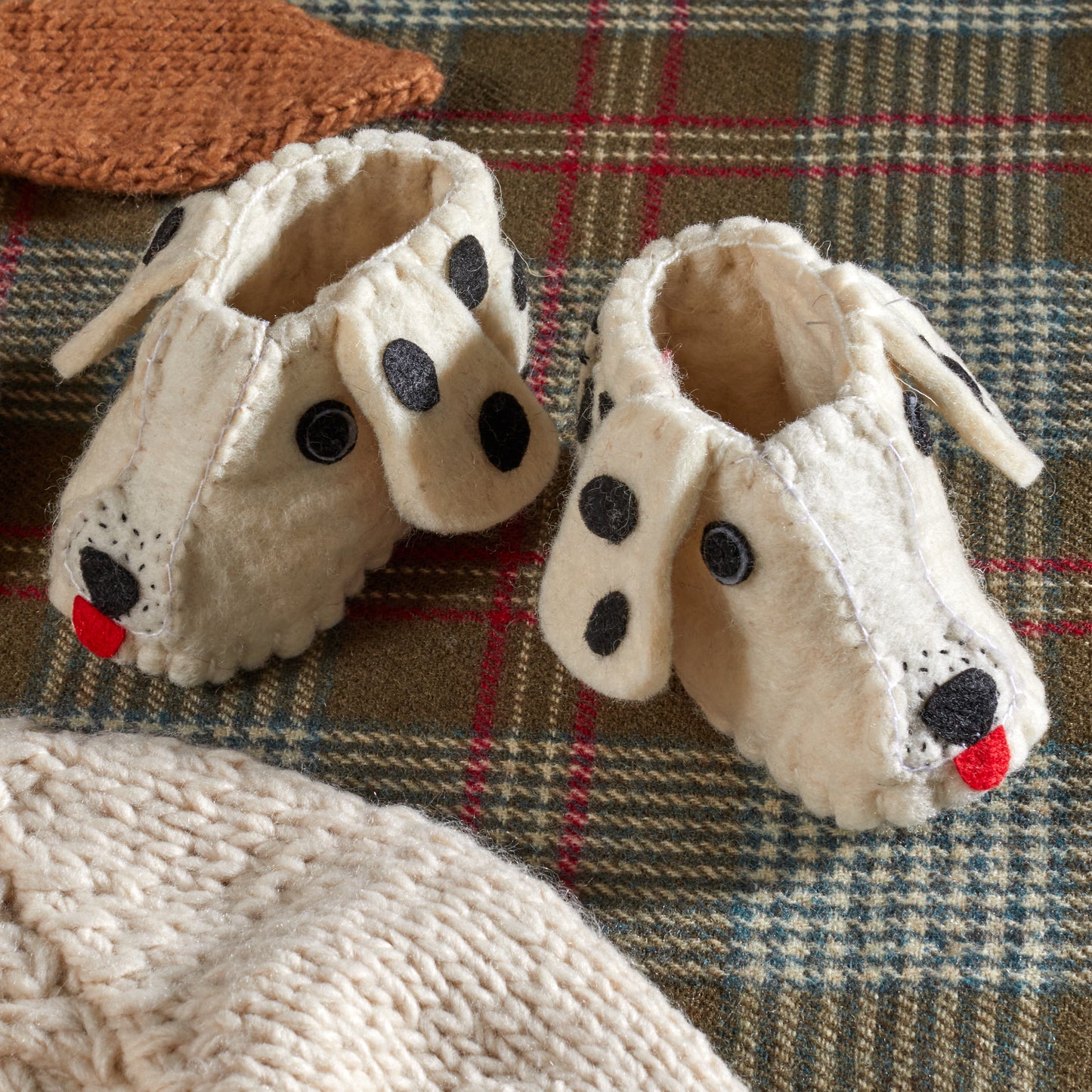 Puppy Cardigan, Hat & Slipper