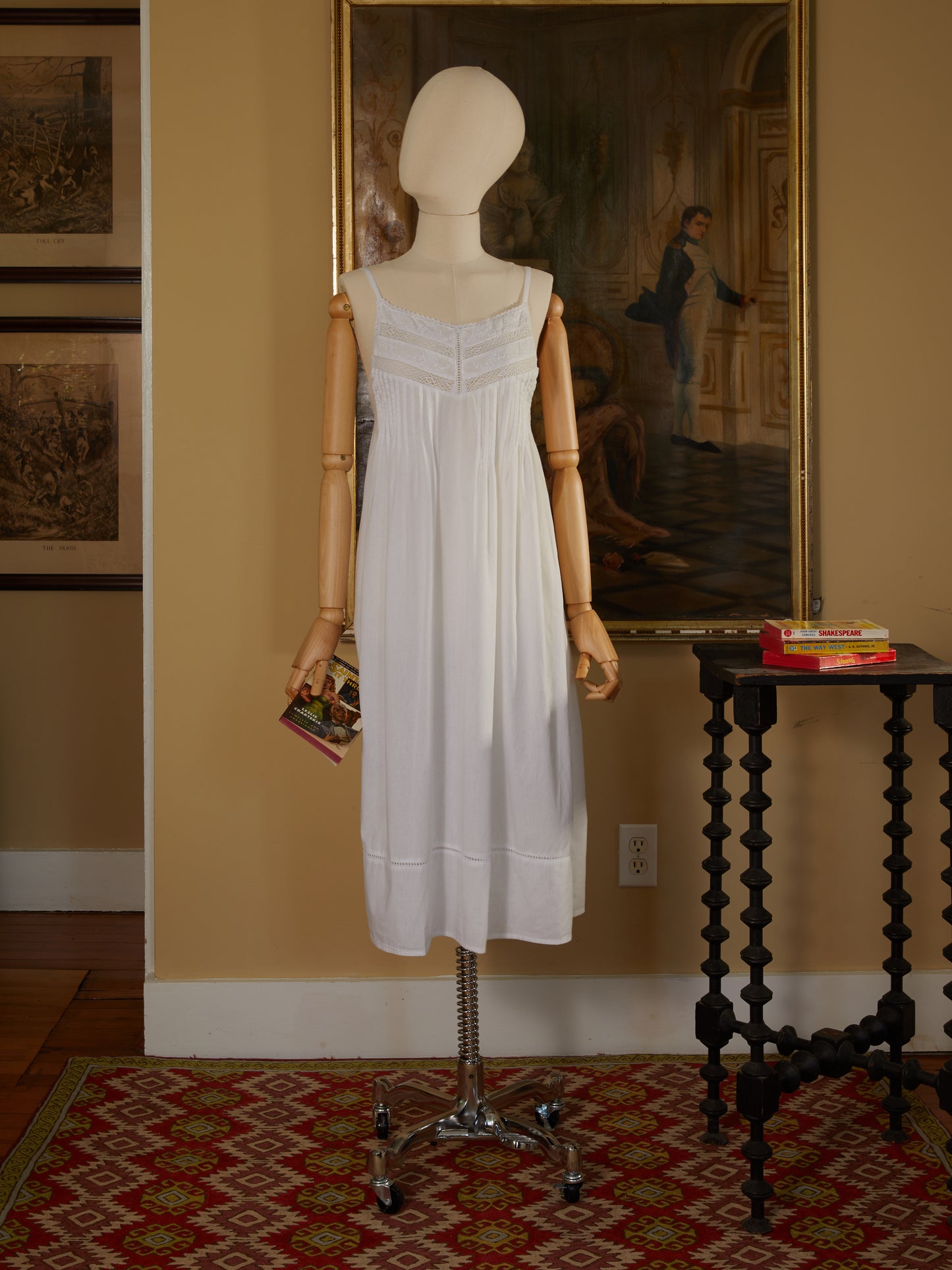 Pleated Front Night Dress