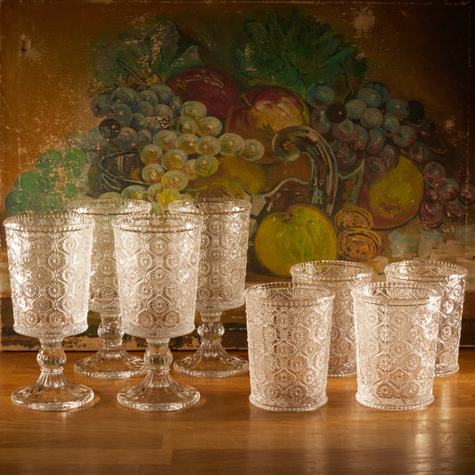 Cameo Clear Glassware