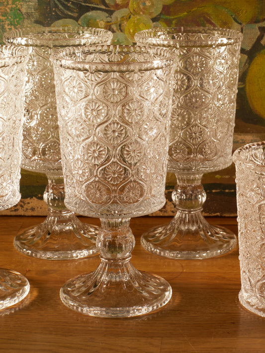 Cameo Clear Glassware