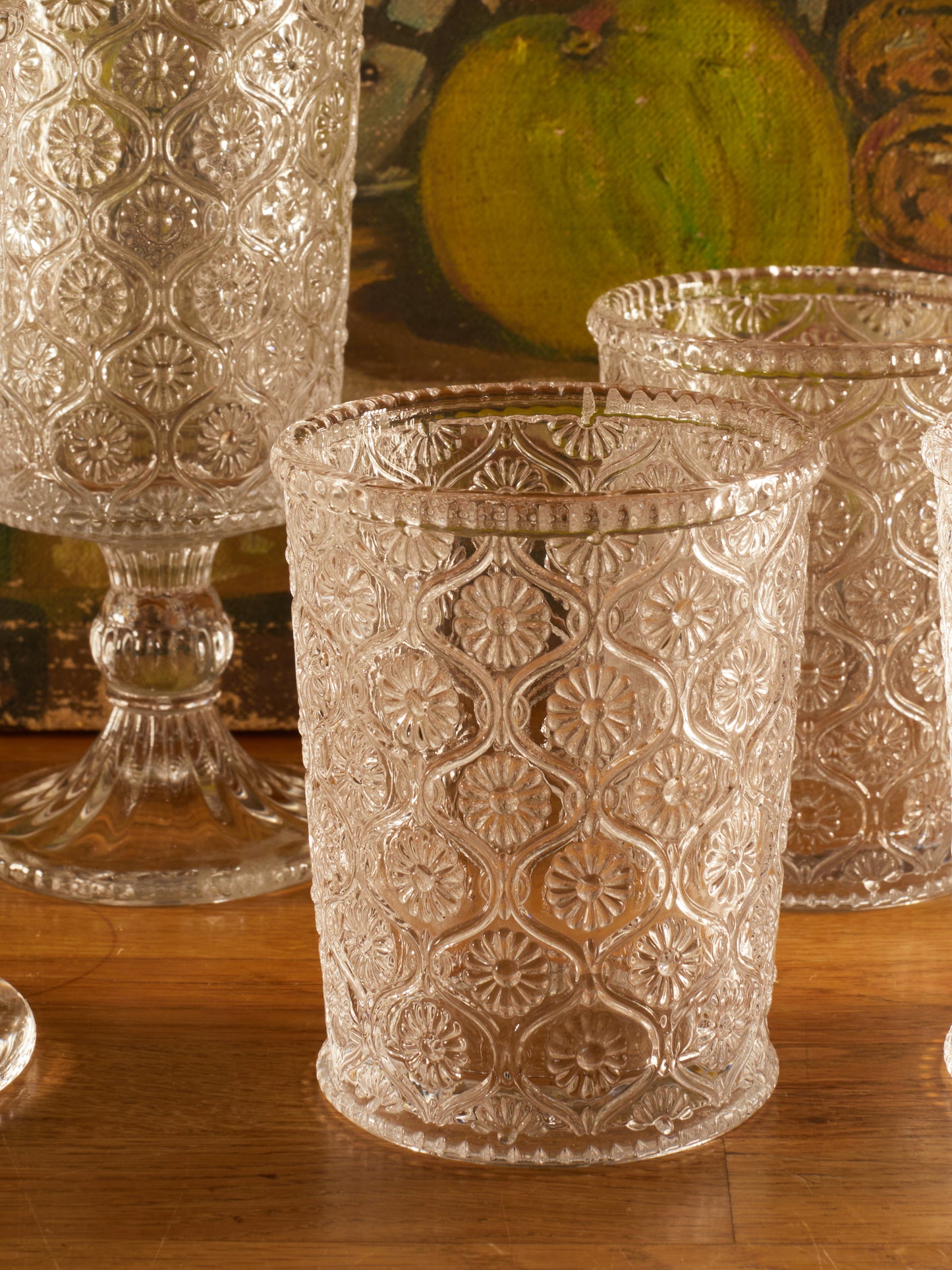 Cameo Clear Glassware
