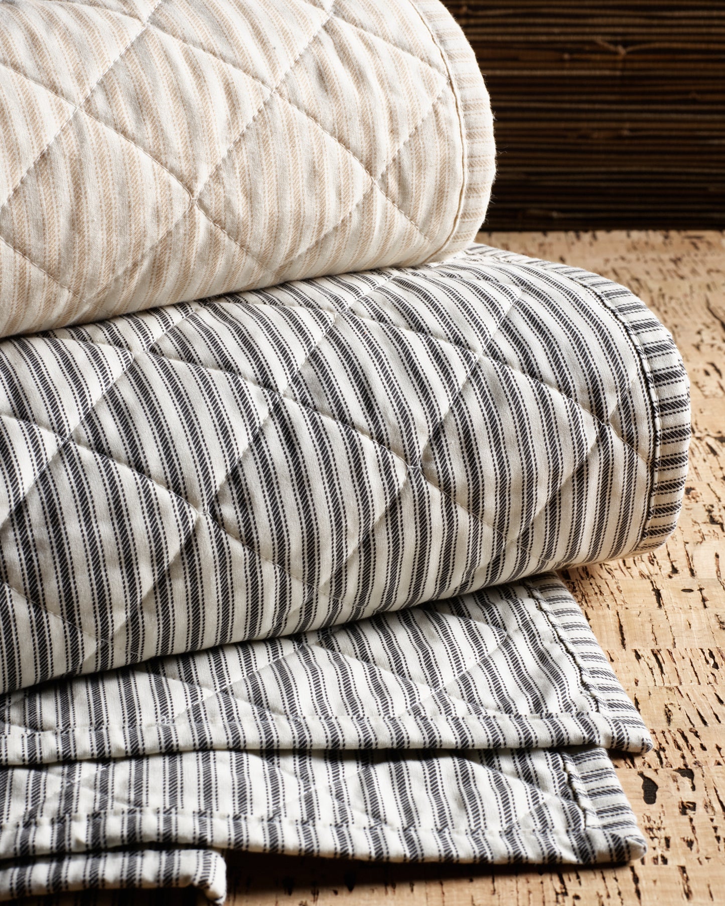 Mattress Ticking Quilt