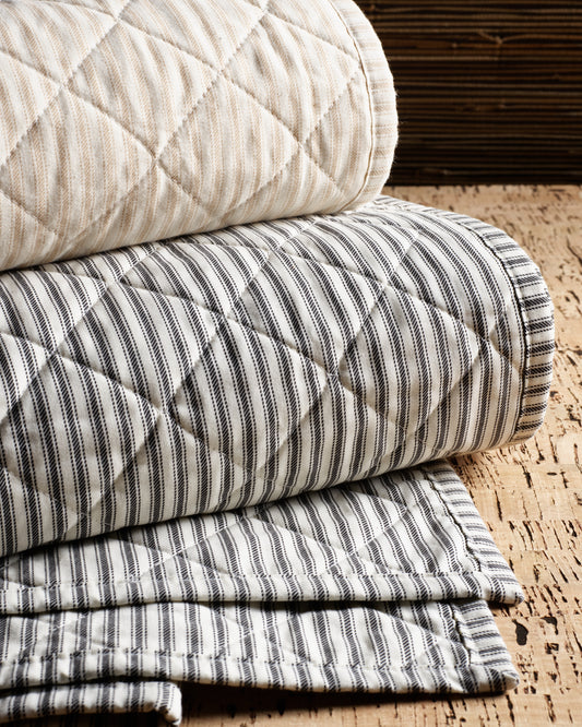 Mattress Ticking Quilt
