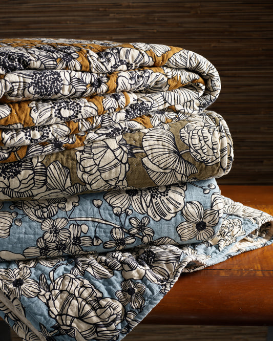 Botanical Pattern Quilt